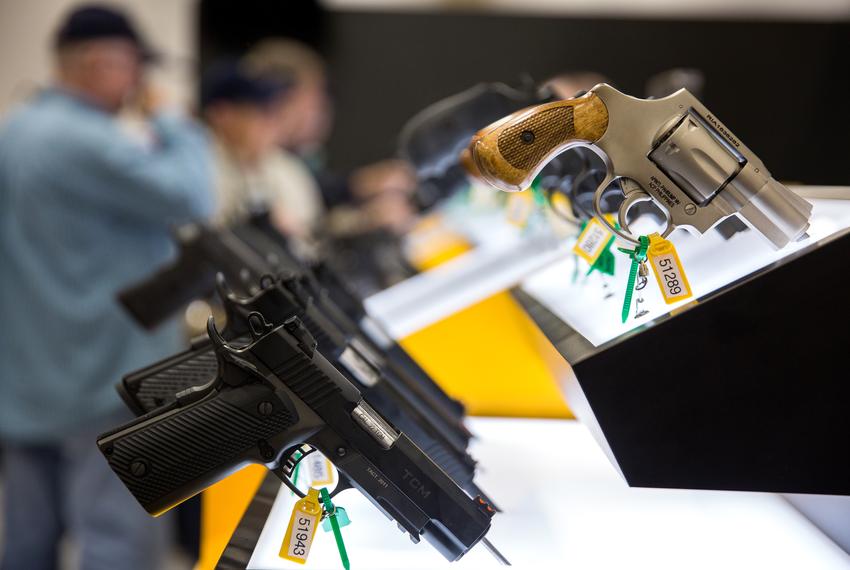 National Rifle Association members at the NRA Leadership Forum and Expo in Dallas on May 4, 2018. 